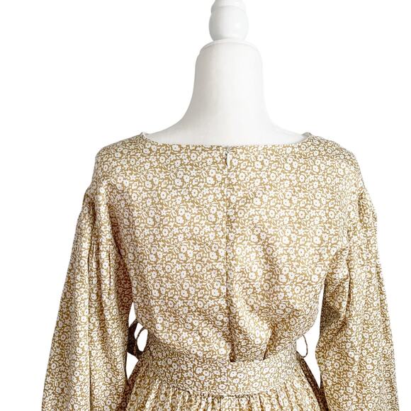 Andamane Doina Mini Dress Small Tan NEW - Picture 6 of 9